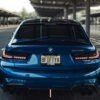 Carbon Fiber M Performance LED Rear Diffuser 3 Piece - BMW G20 M340i (2019-2022)