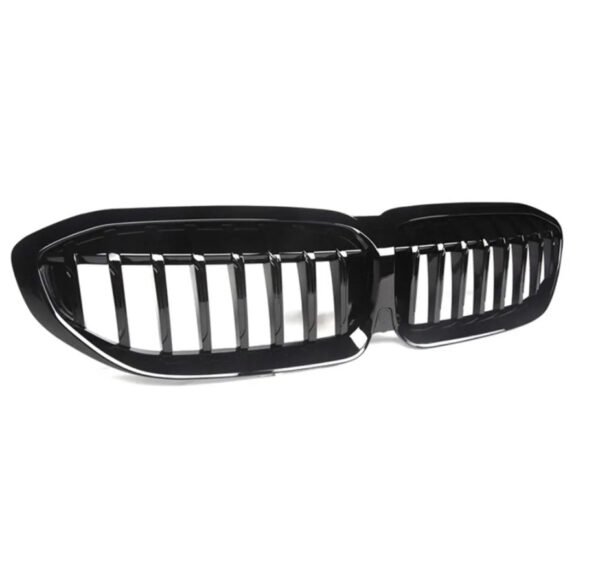 Gloss/Matte Black Front Kidney Grilles (Single Slat) - BMW G20 Pre LCI (2019-2022)