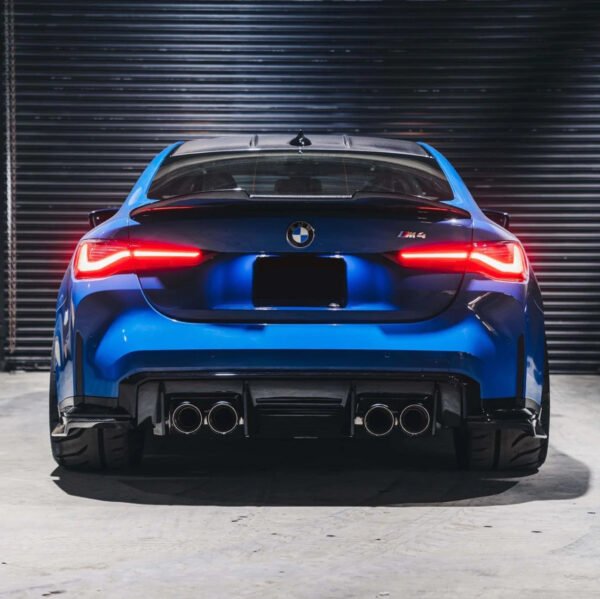 Carbon Fiber Trunk Spoiler PSM High Kick Style - BMW G22 / G82 M4 (2021+)
