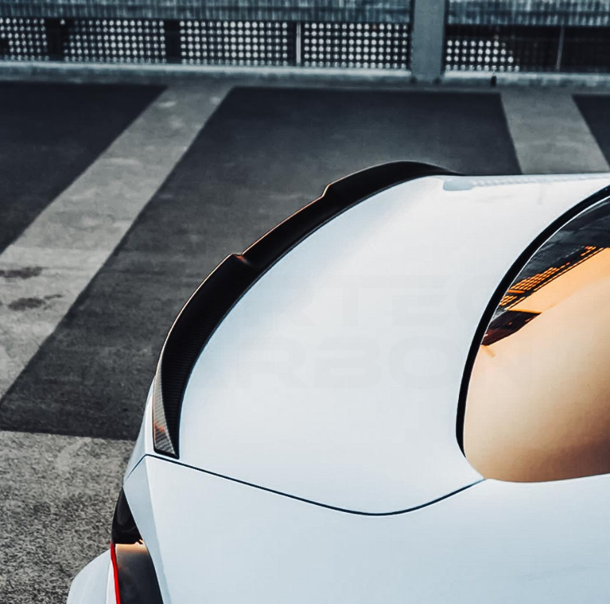 Carbon Fiber Trunk Spoiler V Style - BMW G42 / G87 M2(2022-2023)
