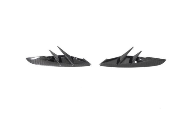 Carbon Fiber Headlight Vent Trim Inserts - Toyota Supra A90 A91 (2020+)
