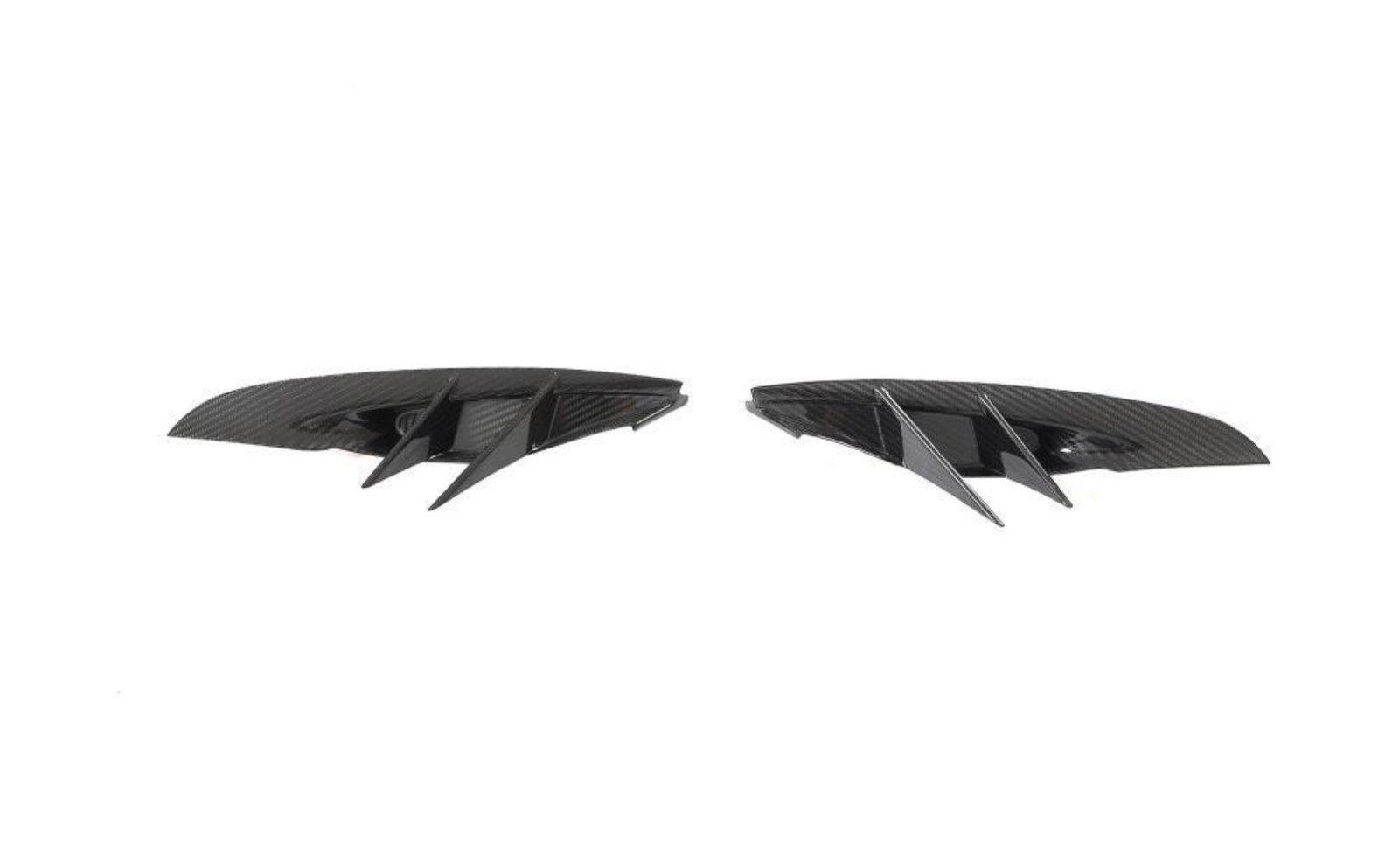 Carbon Fiber Headlight Vent Trim Inserts - Toyota Supra A90 A91 (2020+)