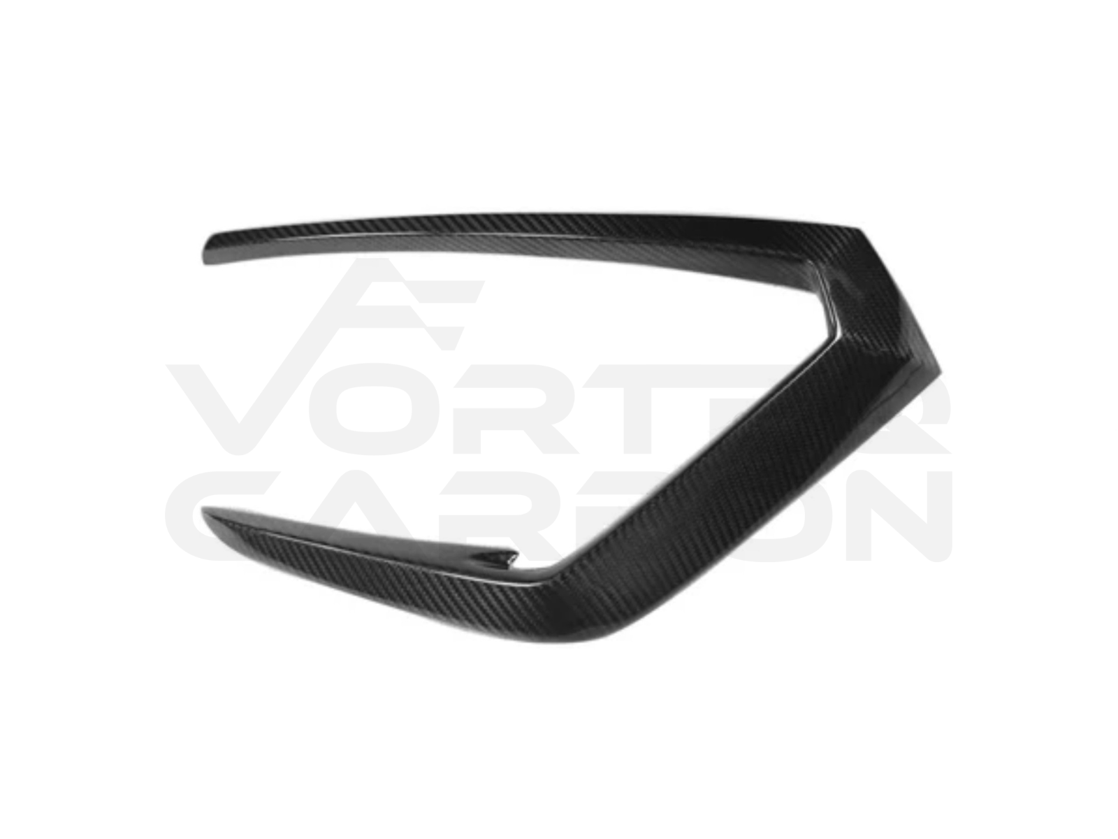Carbon Fiber T Style Rear Bumper Side Vent Trim - Lamborghini Urus (2018+)