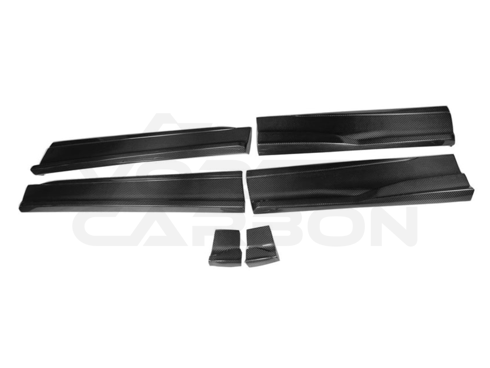 Carbon Fiber T Style Side Skirts - Lamborghini Urus (2018+)