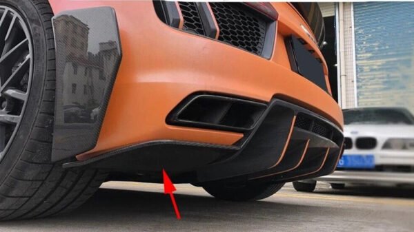 Carbon Fiber Rear Canard Splitter - Audi R8 V10 Gen 2 (2016-2018)