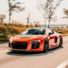 Carbon Fiber V Style Front Lip - Audi R8 V10 Gen 2 (2016-2019)