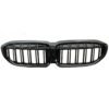Gloss Black Front Kidney Grilles (Dual Slat) - BMW G20 Pre LCI (2019-2022)