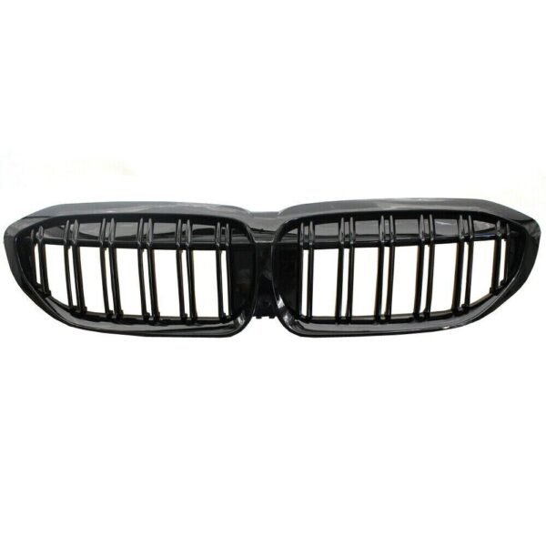 Gloss Black Front Kidney Grilles (Dual Slat) - BMW G20 Pre LCI (2019-2022)