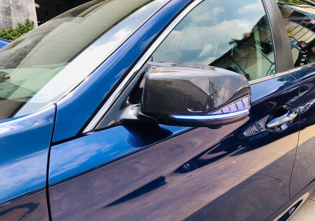 Carbon Fiber M Style Mirror Caps - Infiniti Q60 (2017+)