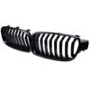 Gloss Black Front Kidney Grilles (Single Slat) - BMW F30 F31