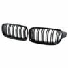 Gloss Black Front Kidney Grilles (Dual Slat) - BMW F32 F33 F36(2014–2020)