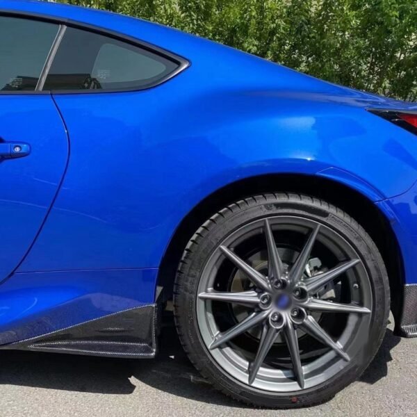 Carbon Fiber Side Skirt Spats - Toyota GR86 / Subaru BRZ (2nd Gen ZN8 / ZD8) (2022+)