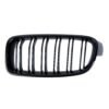 Gloss Black Front Kidney Grilles (Dual Slat) - BMW F32 F33 F36(2014–2020)