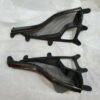 Carbon Fiber Rear Diffuser Fog Light Trim - Ferrari 458 (2010–2015)