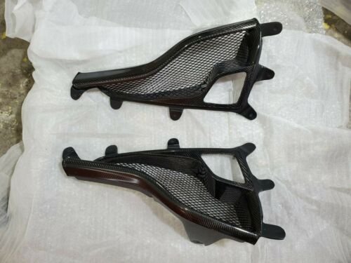 Carbon Fiber Rear Diffuser Fog Light Trim - Ferrari 458 (2010–2015)