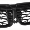 Diamond Black Front Kidney Grilles - BMW G20 Pre LCI (2019-2022)
