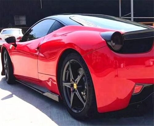 Carbon Fiber Side Skirt Extension - Ferrari 458 (2009-2015)