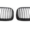 Gloss Black Front Kidney Grilles (Single Slat) - BMW E92 E93(2006–2013)
