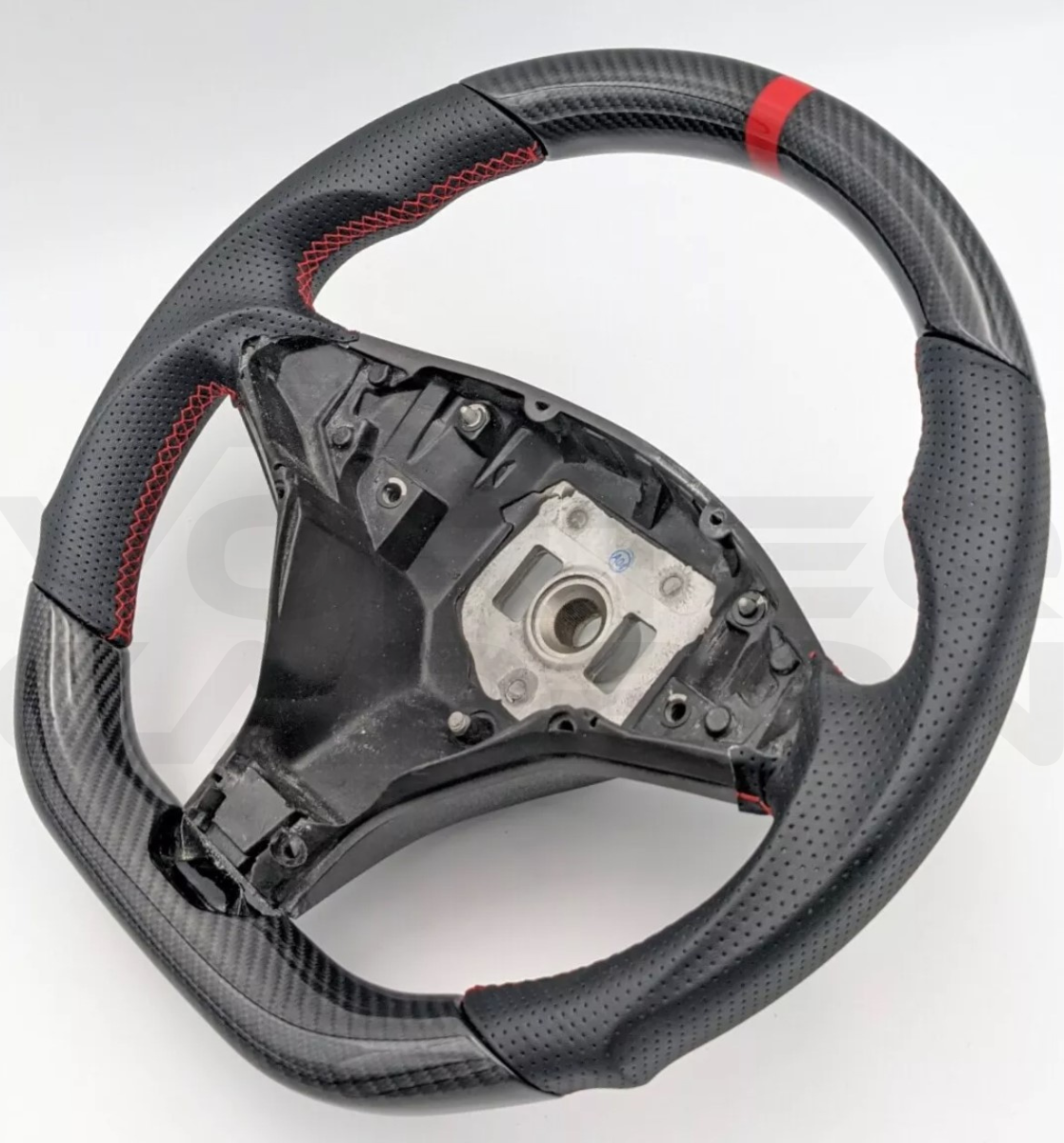 Fully Custom Carbon Fiber Steering Wheel – Tesla Model X