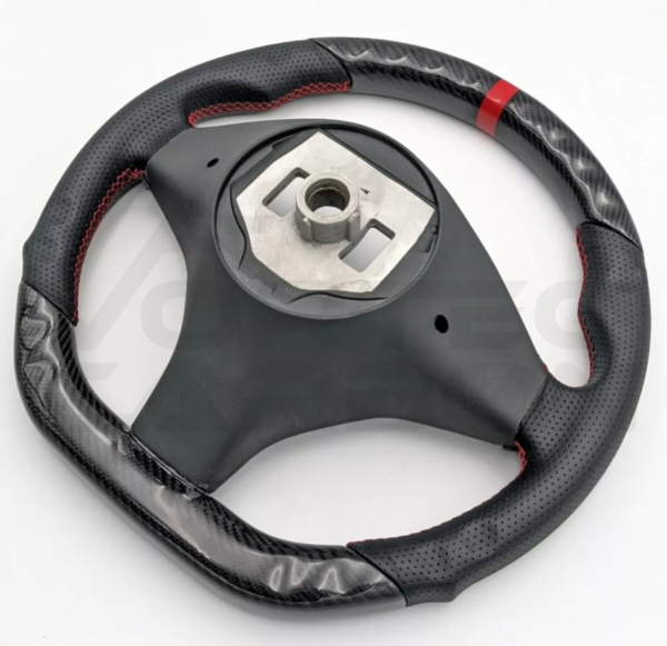 Fully Custom Carbon Fiber Steering Wheel – Tesla Model X