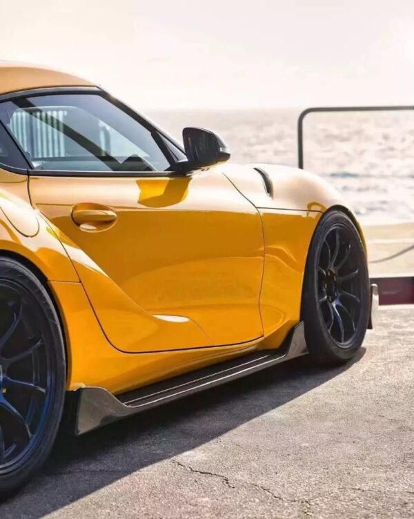 Carbon Fiber A Style Side Skirts - Toyota Supra A90 A91 (2020+)