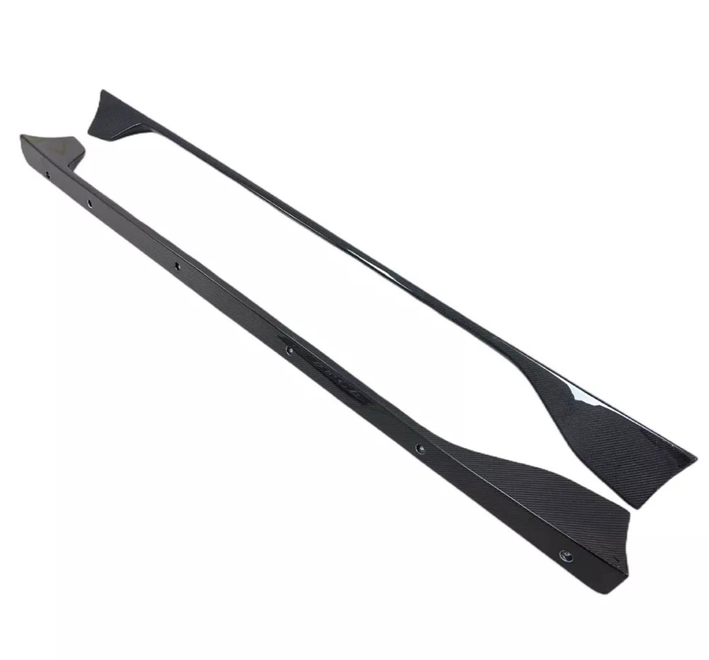 Carbon Fiber A Style Side Skirts - Toyota Supra A90 A91 (2020+)