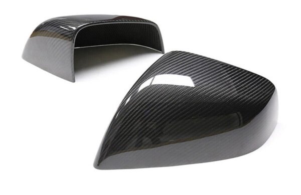 Carbon Fiber M Style Mirror Caps - Tesla Model S (2012+)