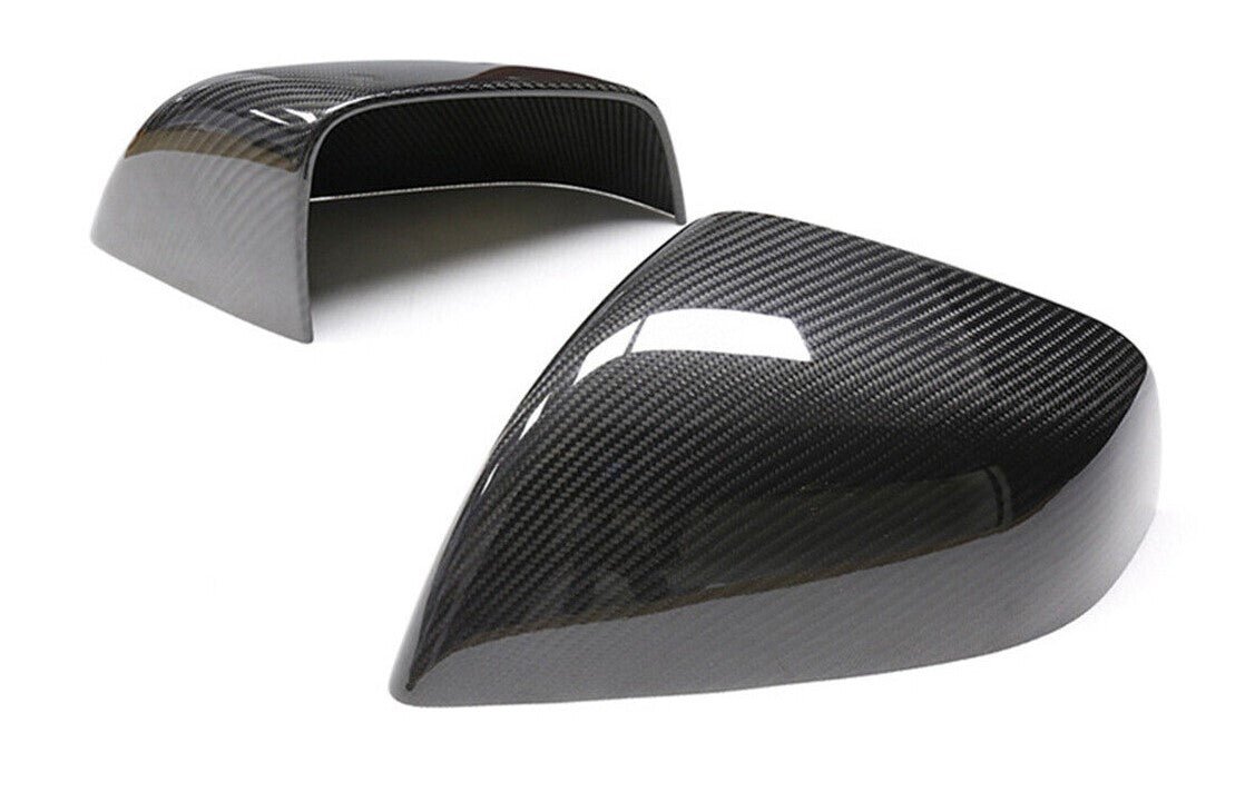 Carbon Fiber M Style Mirror Caps - Tesla Model S (2012+)