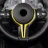 Carbon Fiber Steering Wheel Trim Cover - BMW F80 M3 / F82 F83 M4