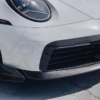 Carbon Fiber B Style Front Lip - Porsche 992 911 Turbo S (2019-2022)