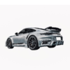 Carbon Fiber B Style Rear Diffuser - Porsche 992 911 Turbo S (2019-2022)