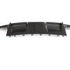Carbon Fiber Rear Diffuser (V2) - Audi S3 Sedan (2022-2024)