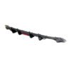 Carbon Fiber F1 LED K Style Rear Diffuser - Audi A3 S-Line / S3 Sedan 8V (2017-2020)