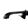 Carbon Fiber K Style LED Rear Diffuser - Audi A4 B9 Sedan (2017-2019)