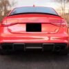 Carbon Fiber Rear Diffuser - Audi A4 S-Line S4 B8.5 Sedan (2013-2016)