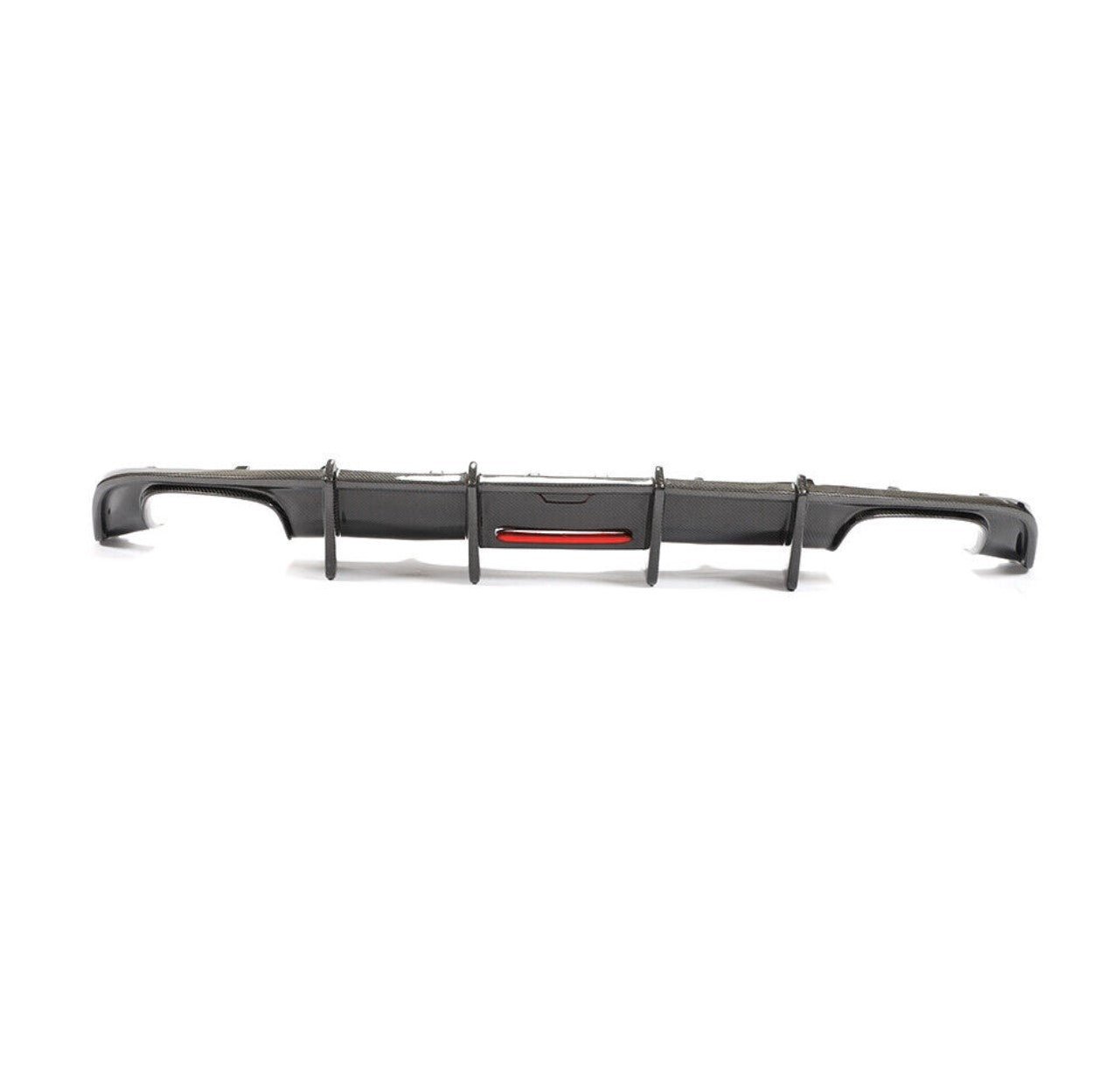 Carbon Fiber F1 LED K Style Rear Diffuser - Audi A5 S-Line / S5 B9 Coupe (2017-2019)