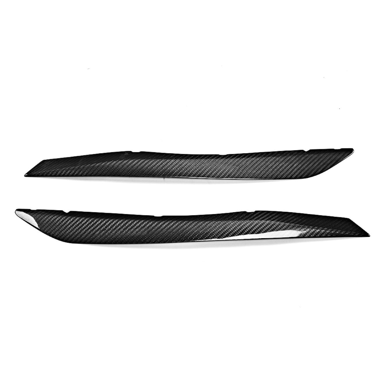 Carbon Fiber Headlight Eyelid Eyebrow - Audi A5 S5 RS5 B9 (2018-2024)