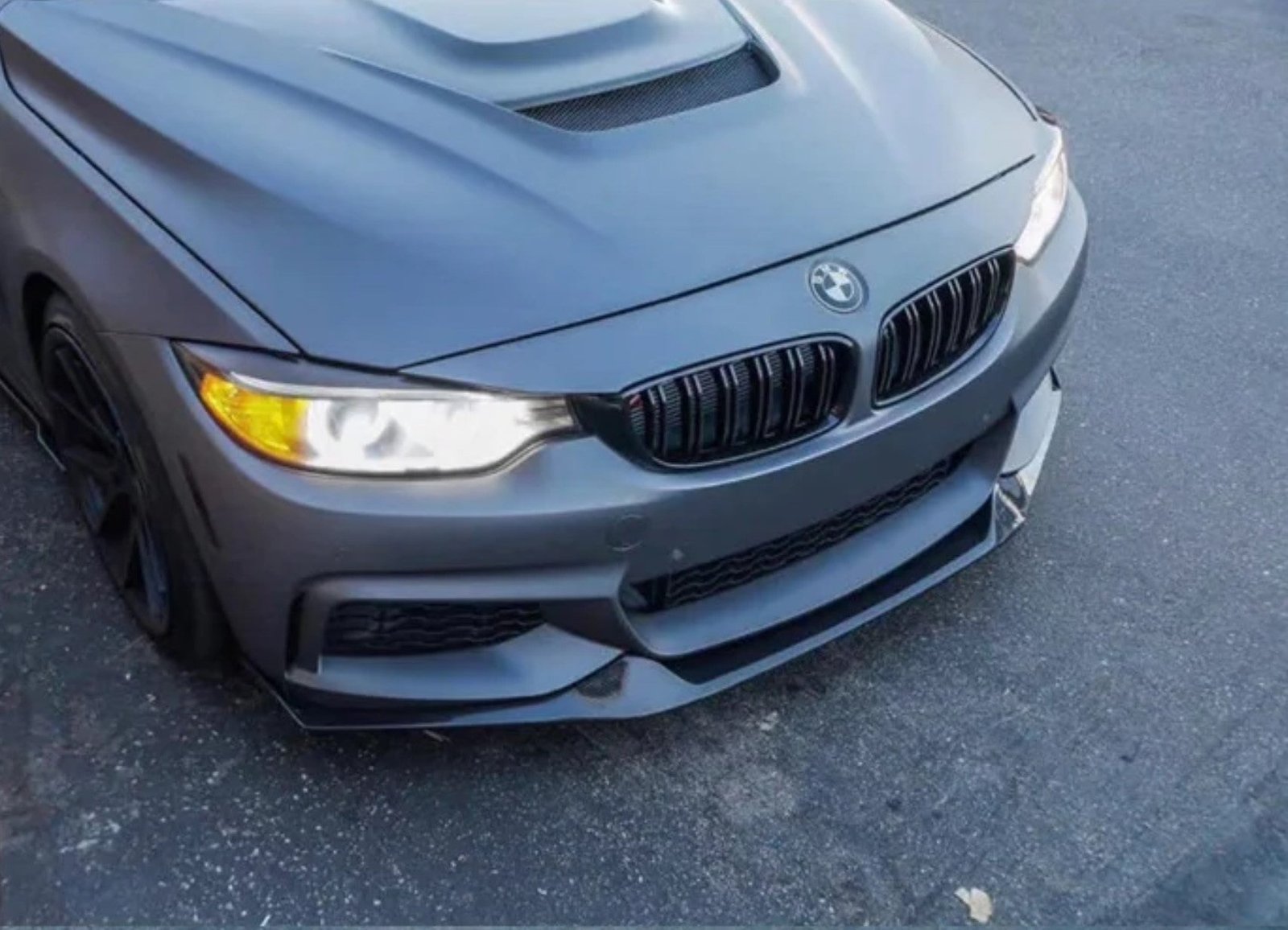 Carbon Fiber MAD Style Front Lip - BMW F32 F33 F36 (2014–2020)