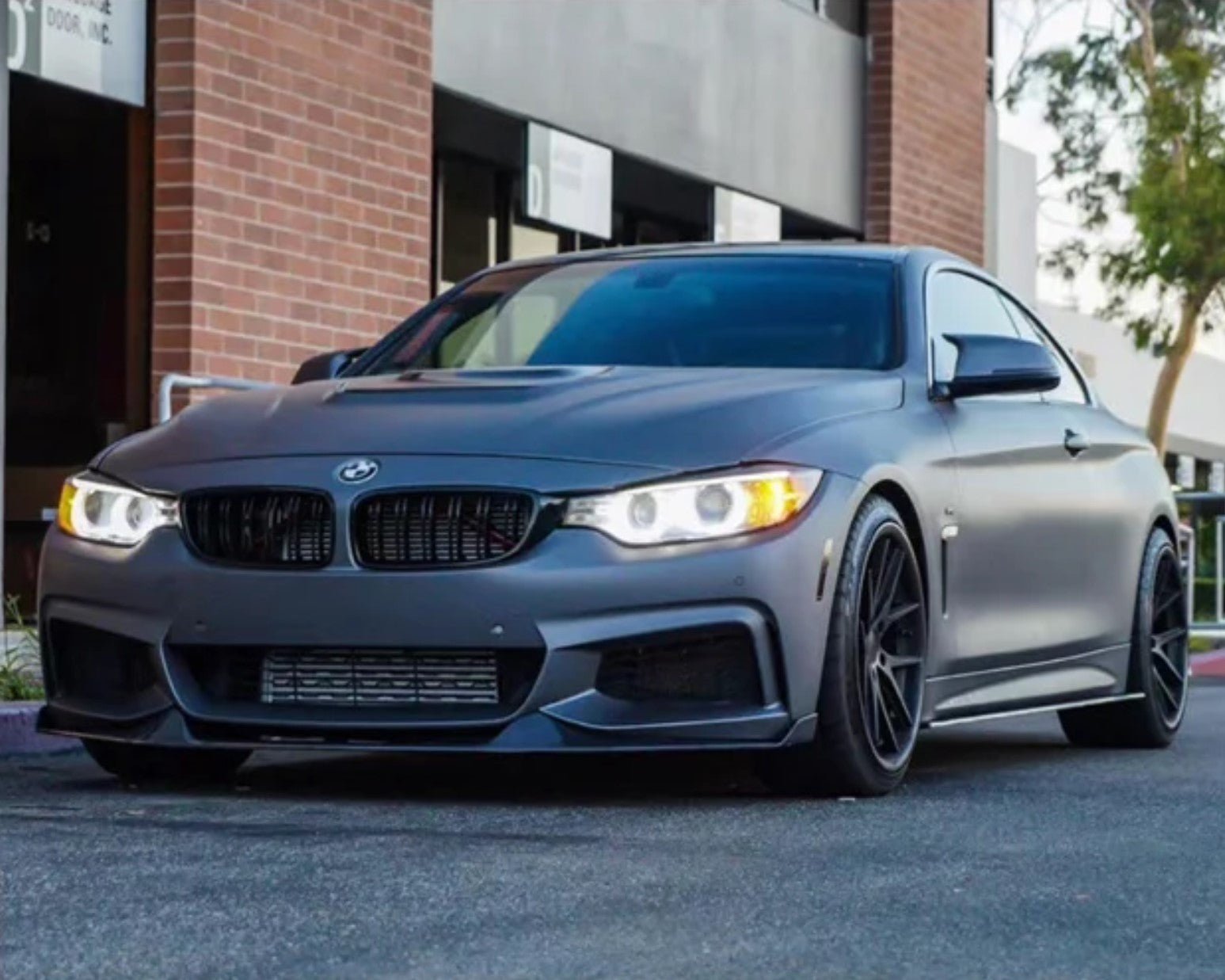 Carbon Fiber MAD Style Front Lip - BMW F32 F33 F36 (2014–2020)