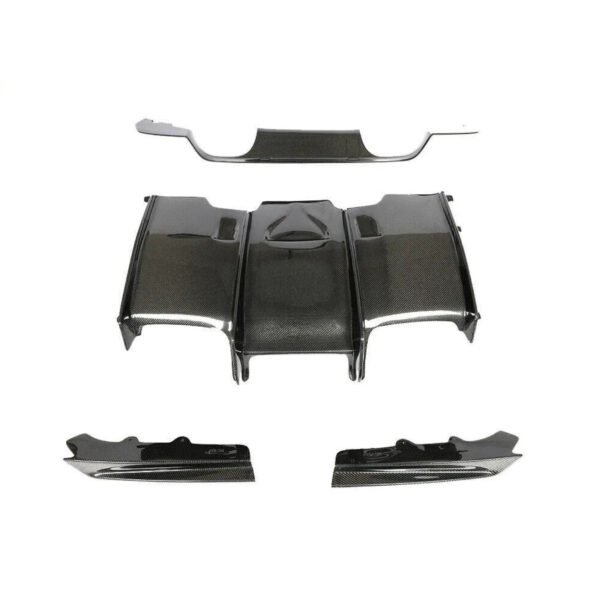 Carbon Fiber PSM Style Rear Diffuser (5 Pieces) - BMW F80 F82 (2015–2020)