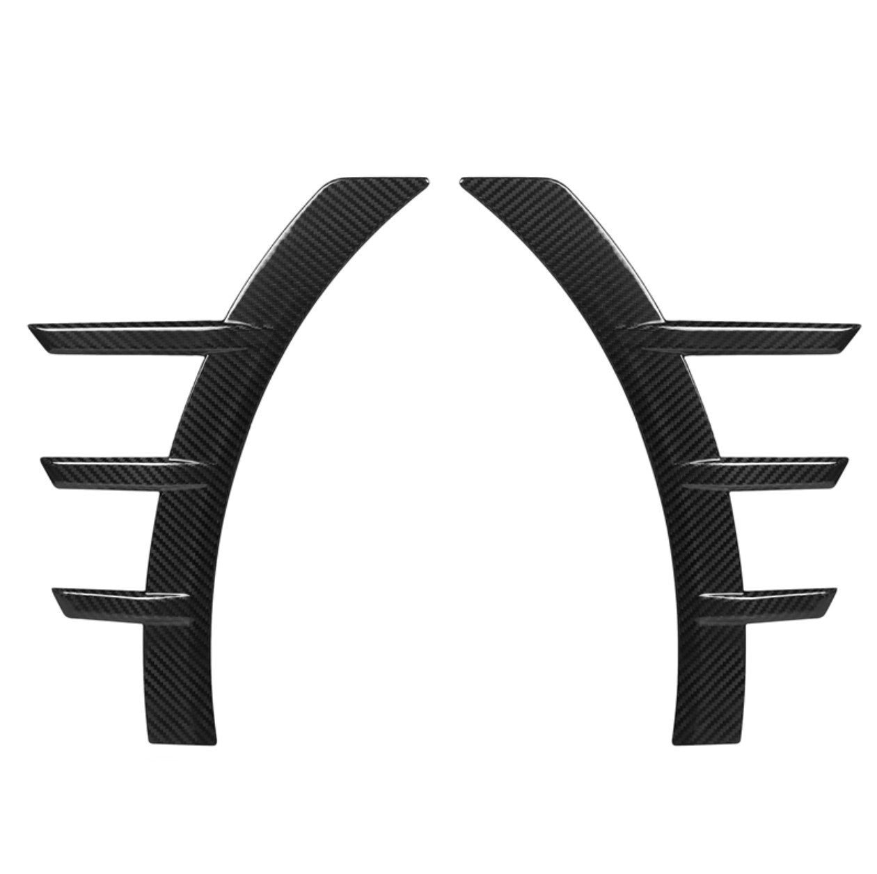 Carbon Fiber M Performance Style Front Fender Spats Trim  - BMW G87 M2 (2023+)