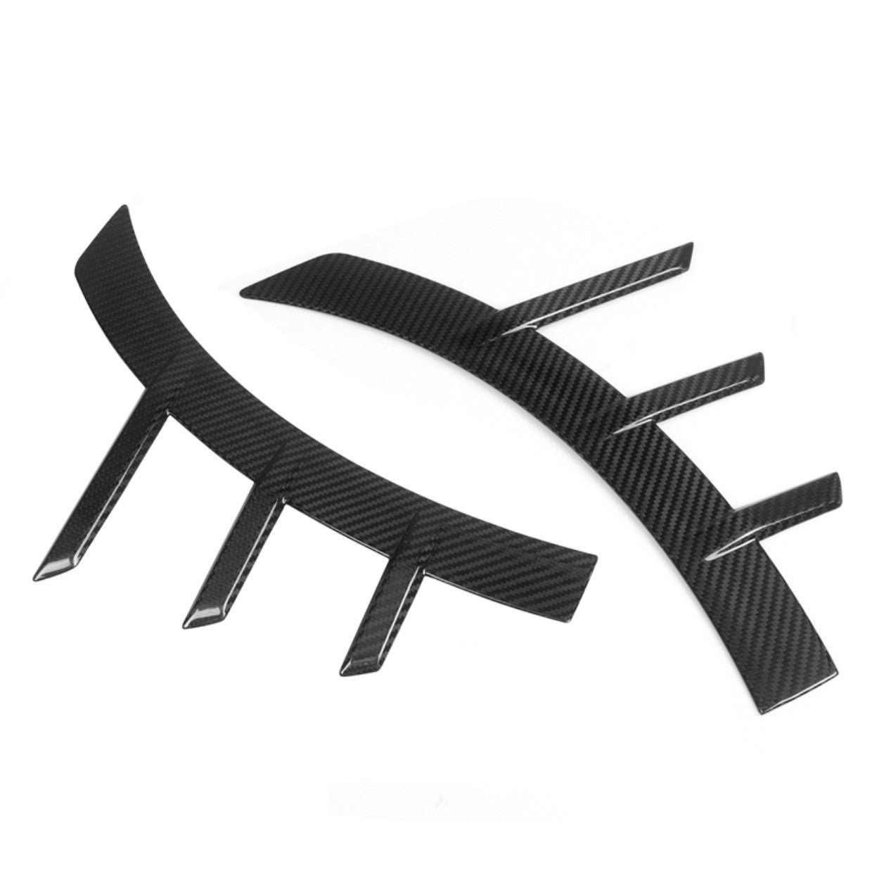 Carbon Fiber M Performance Style Front Fender Spats Trim  - BMW G87 M2 (2023+)