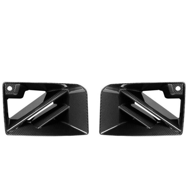 Carbon Fiber Front Side Vent (Dual Diagonal Slat) - BMW G87 M2 (2023+)