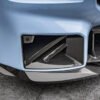 Carbon Fiber Front Side Vent (Dual Diagonal Slat) - BMW G87 M2 (2023+)