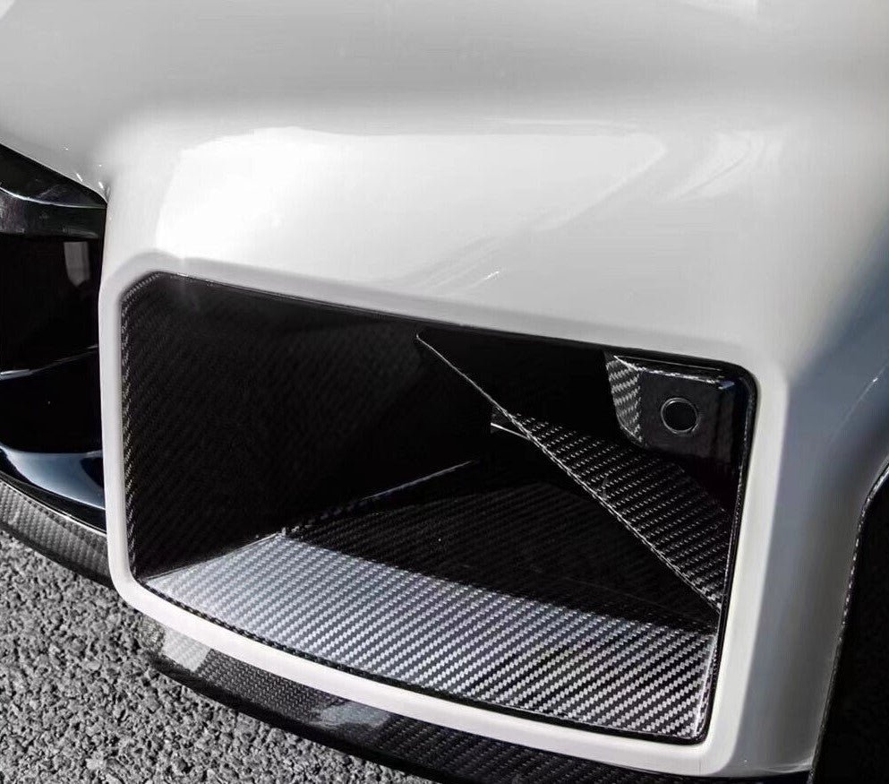 Carbon Fiber Front Side Vent (Single Diagonal Slat) - BMW G87 M2 (2023+)