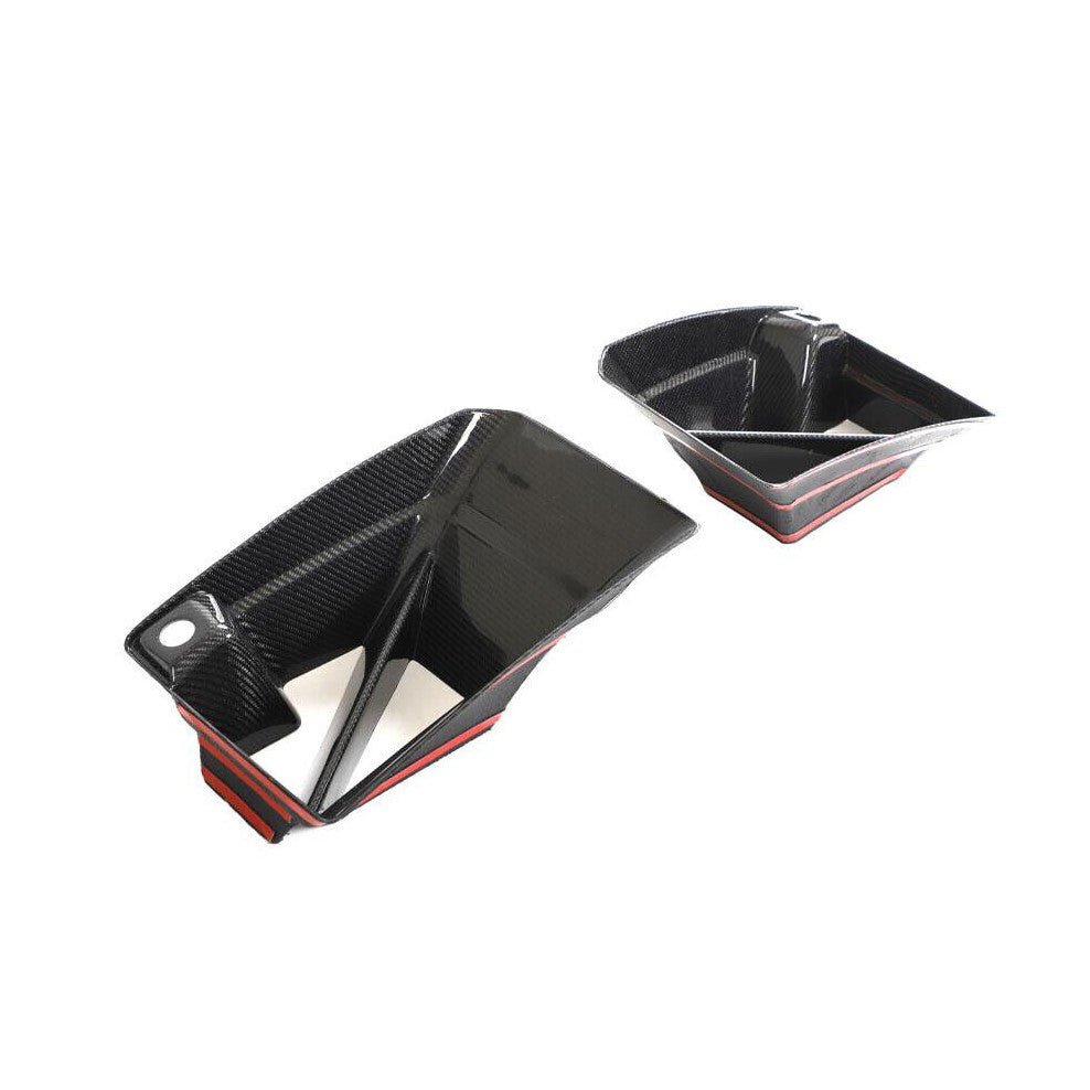 Carbon Fiber Front Side Vent (Single Diagonal Slat) - BMW G87 M2 (2023+)
