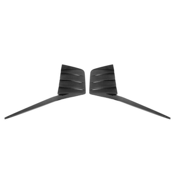 Carbon Fiber Rear Side Vent Trim Canard - BMW G87 M2  (2023+)