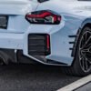 Carbon Fiber Rear Side Vent Trim Canard - BMW G87 M2  (2023+)