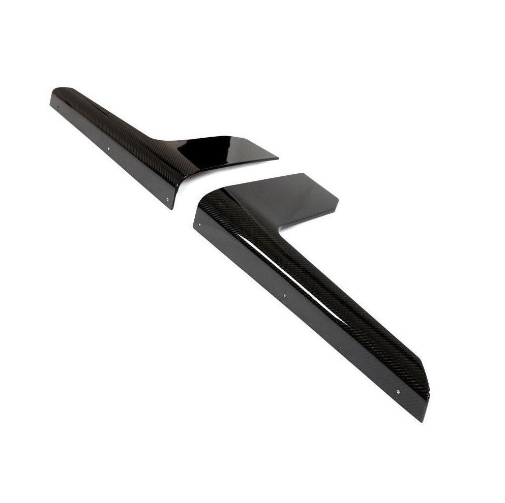 Carbon Fiber Side Skirt Winglet Extensions - BMW G87 M2  (2023+)