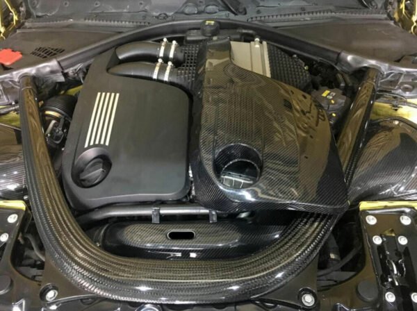 Carbon Fiber Engine Cover - BMW F80 M3 / F82 F83 M4 (2015–2020)